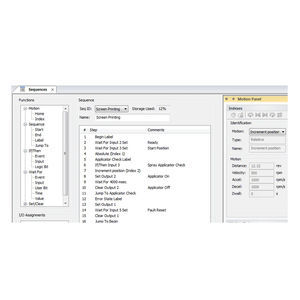 logiciel de régulation de mouvement