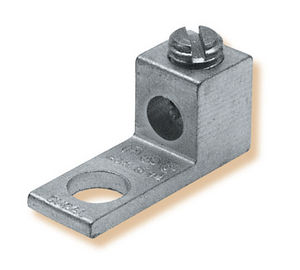 cosse sans soudure à vis / plate / sans enveloppe isolante / en aluminium