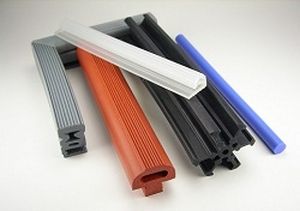 joint à lèvre / profilé / en silicone / extrudé