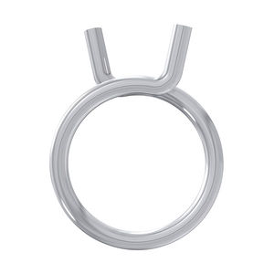 Bride de fixation pour collier de serrage - en acier inoxydable - Ø  diamètre 21,3 à 332,9 mm - avec filetage M8 à M20 - prix à la pièce