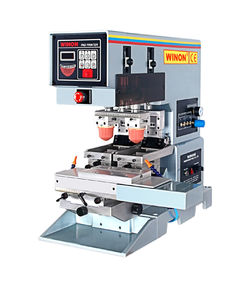 machine de tampographie à encrier ouvert