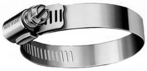 collier de serrage en acier inoxydable / à vis sans fin / à bande