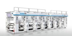 machine d'impression par rotogravure