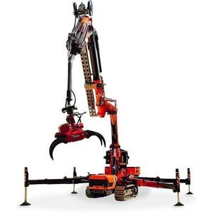 grue araignée sur chenilles