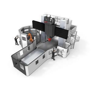 centre d'usinage CNC 6 axes