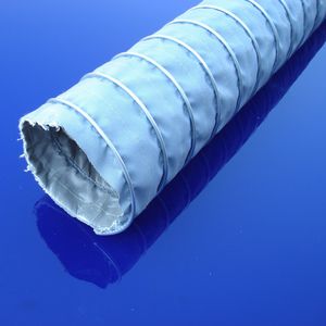 tuyau flexible pour air chaud / basse pression / pour transfert / en acier galvanisé