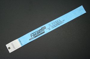 bracelet de sécurité tyvek