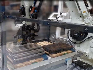cellule robotisée de palettisation 1