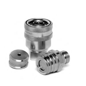 raccord rapide / droit / hydraulique / en acier au carbone
