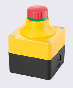bouton poussoir d'arrêt d'urgence