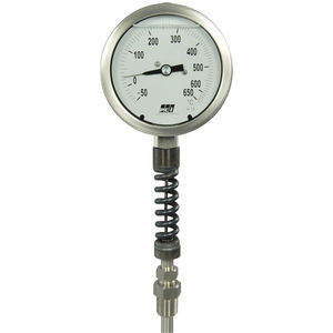 thermomètre à dilatation de gaz à bulbe 1