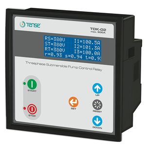 relais de contrôle triphasé / numérique / à montage sur panneau / pour moteur électrique