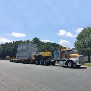 semi-remorque à plateau