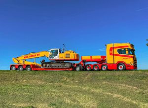 semi-remorque gooseneck