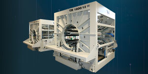 chenille de tirage pour ligne d'extrusion de tubes 1