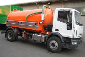 camion hydrocureur