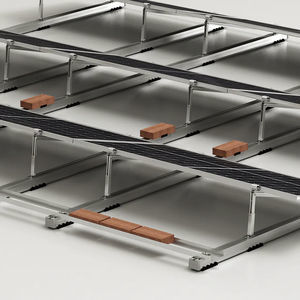système de montage solaire pour toit-terrasse