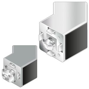 connecteur de profilé 45°