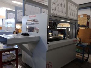 machine de découpe pour PVC / pour la mousse / par guillotine / de profilés