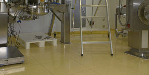 dalle de sol en PVC