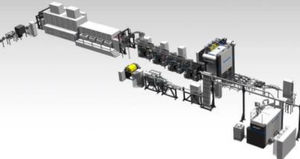 ligne de production de matériaux pour batteries