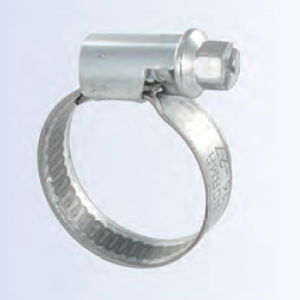 collier de serrage en acier inoxydable / à vis / à bande pleine