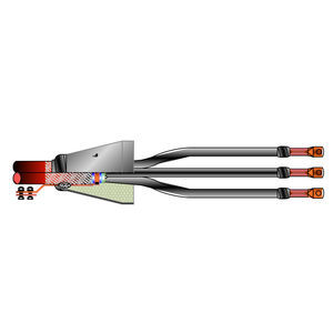 cosse de câble enfilable