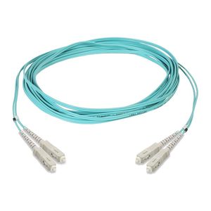 cordon de brassage de fibre optique / type SC / multimode / duplex