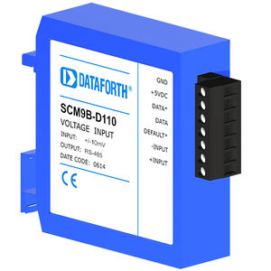 module de traitement de signal sur rail DIN