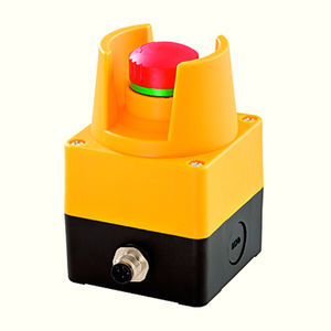 bouton poussoir d'arrêt d'urgence