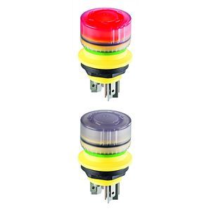 bouton poussoir d'arrêt d'urgence