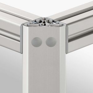 profilé en aluminium anodisé