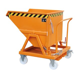 benne à déchets pour chariot élévateur