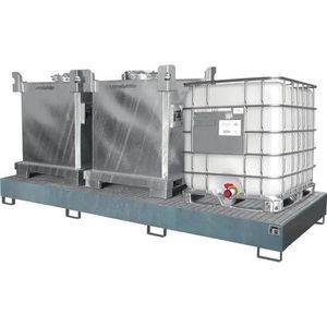 bac de rétention pour conteneur IBC 1
