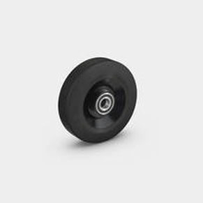roue monobloc / en caoutchouc / élastique