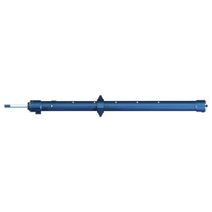 vérin de traction / hydraulique / à tige / avec capteur de position intégré