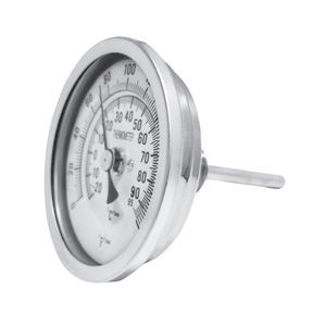thermomètre bimétallique
