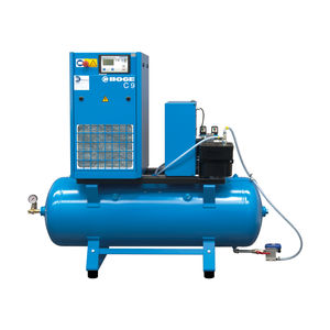 compresseur d'air / stationnaire / à moteur électrique / à vis