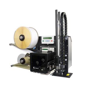 machine d'impression-pose d'étiquettes à transfert thermique / monochrome / d'étiquettes RFID / automatique