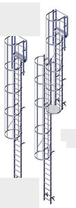 échelle en aluminium