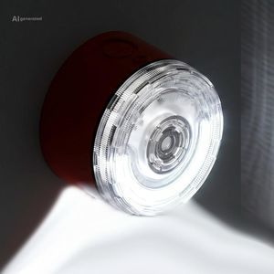 diffuseur sonore avec feu à LED