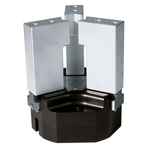 pince de préhension pneumatique / concentrique / à 3 mâchoires / compacte