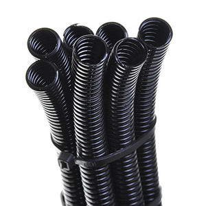 tuyau flexible annelé / de protection / pour câble électrique / en polyamide