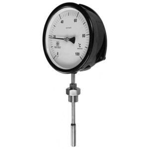 thermomètre à dilatation de gaz à bulbe / analogique / à insertion / à cadran