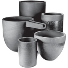 creuset en argile-graphite