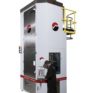 cabine de sablage humide
