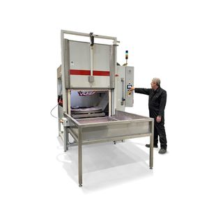 cabine de sablage humide