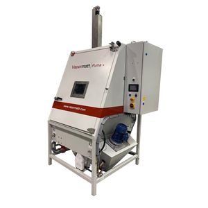 cabine de sablage humide