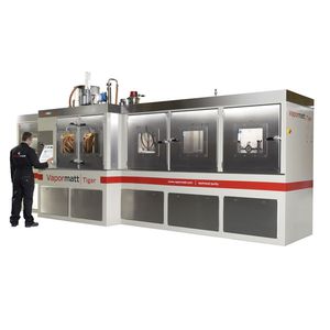cabine de sablage humide