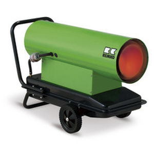 générateur d'air chaud mobile / fioul / à gasoil / avec cheminée